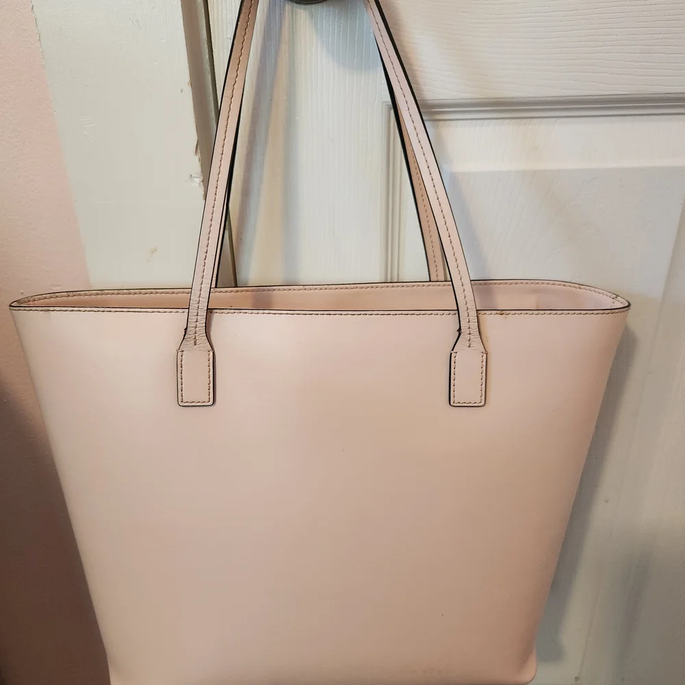 Kate Spade Pink Structured Tote Bag - Picture 6 of 7